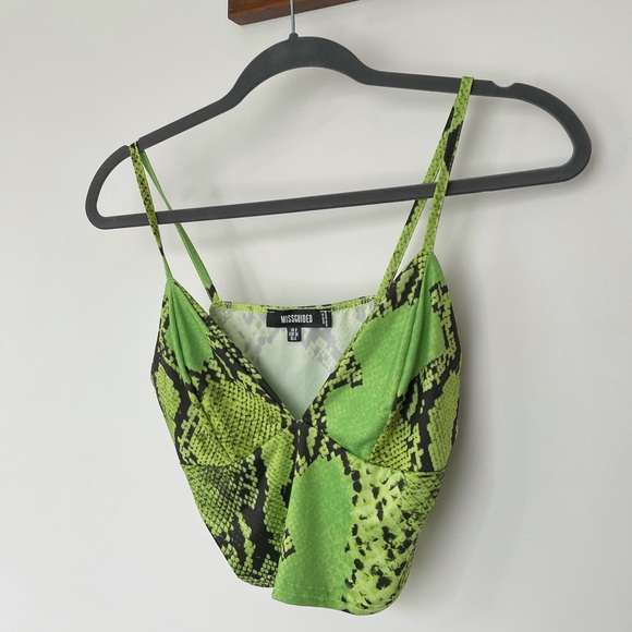 Printed crop top - Picture 2 of 4